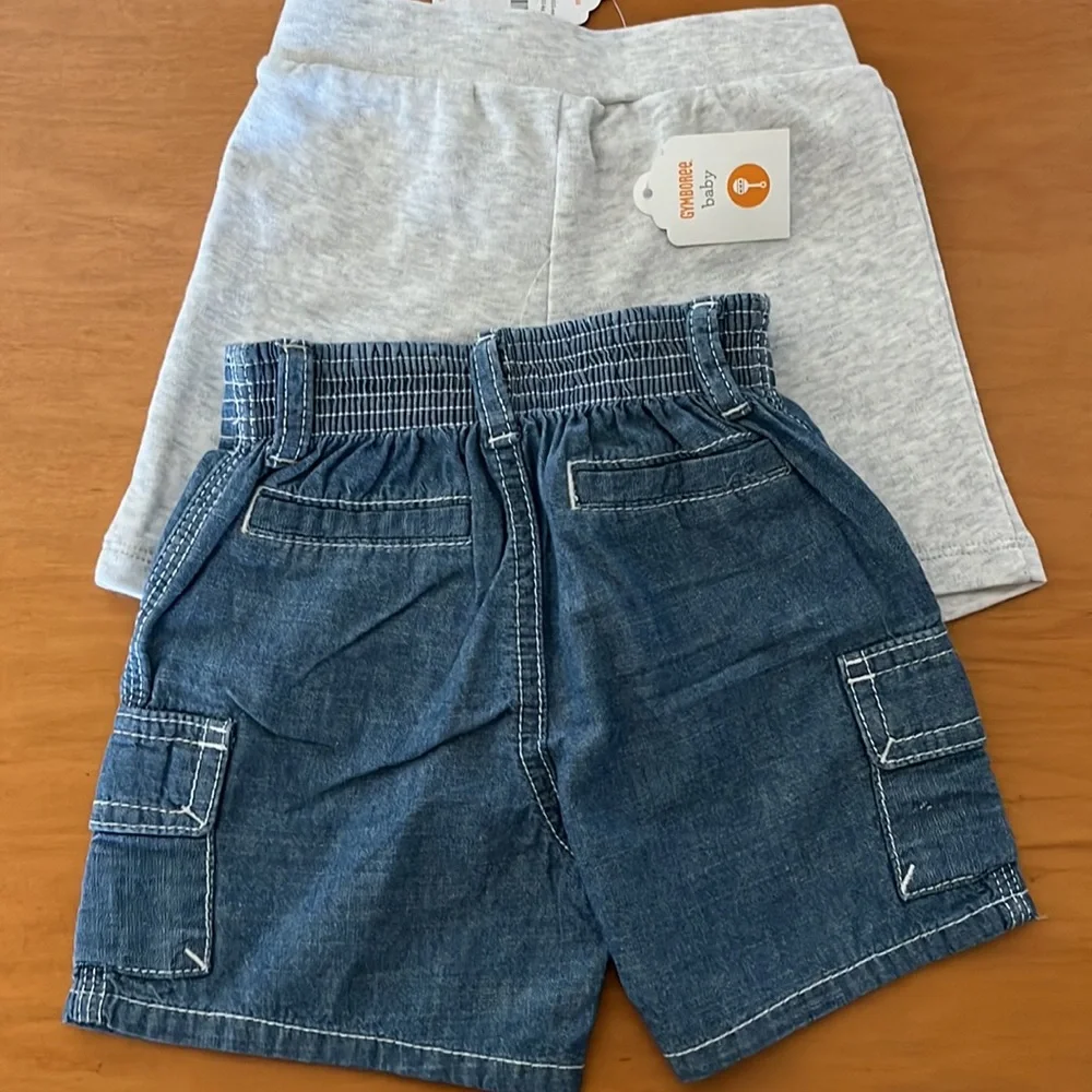 Gymboree baby shorts set